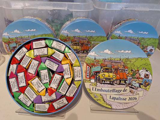 Boite embouteillage 2026 collector 400 gr
